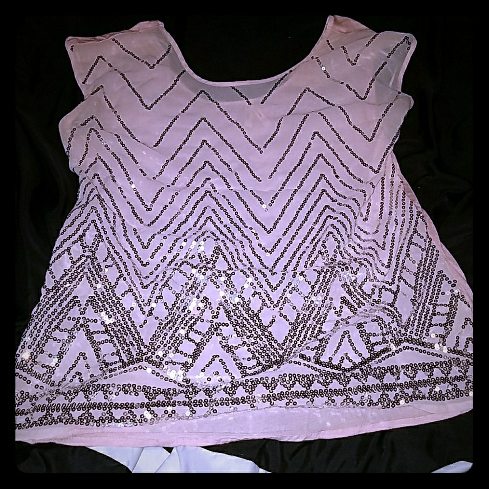 Pink blouse